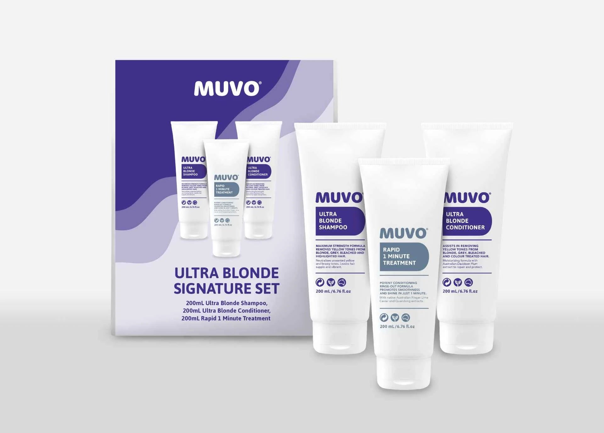 MUVO Ultra Blonde Signature Set Limited edition - Dream Beauty
