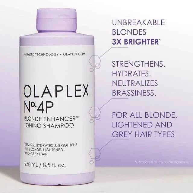 Olaplex No.4P Blonde Enhancer Toning Shampoo 250ml - Dream Beauty