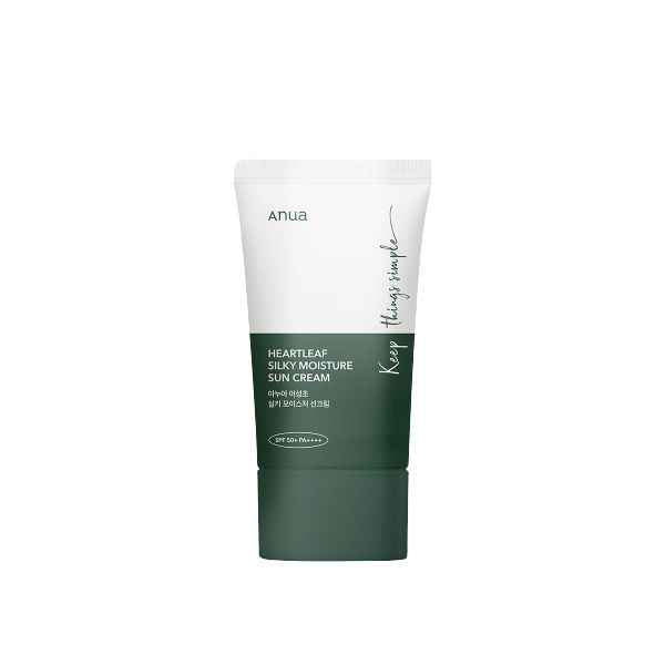 Heartleaf Silky Moisture Sun Cream 50ml - Dream Beauty