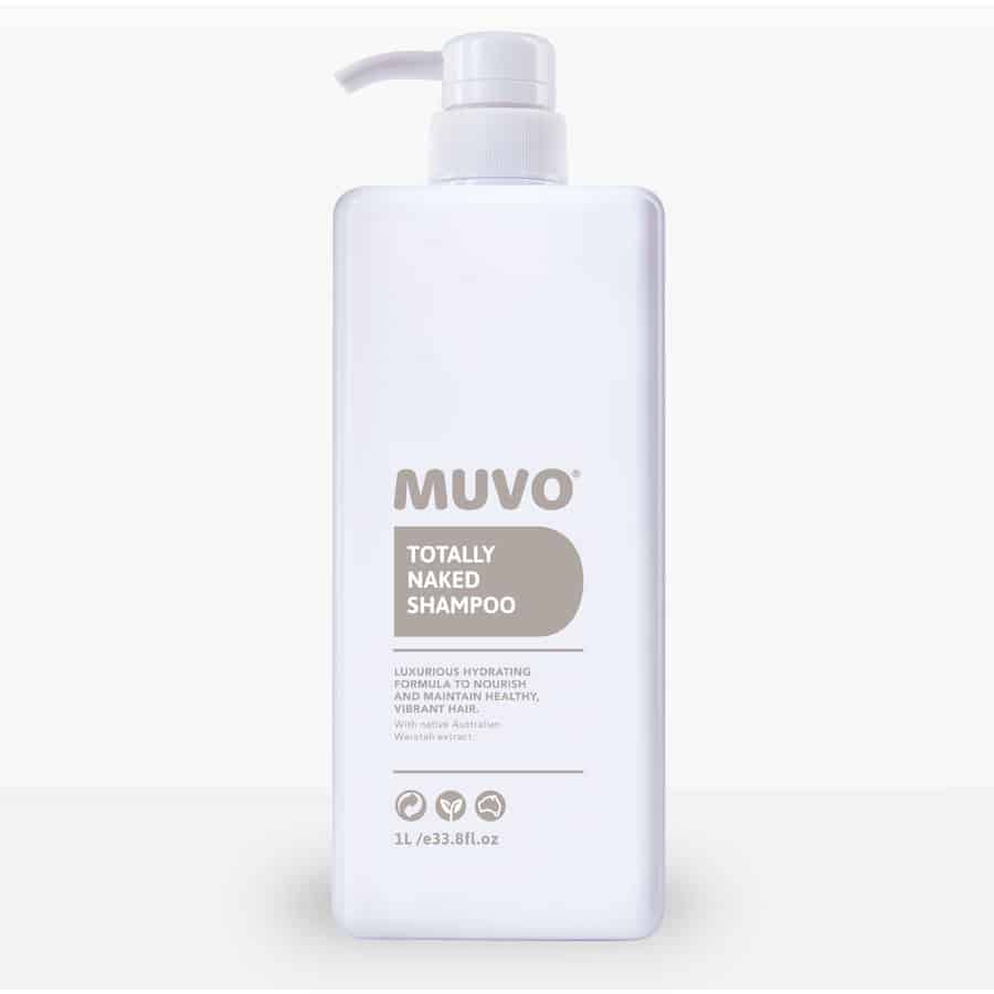 Muvo Totally Naked Shampoo 1000ml - Dream Beauty