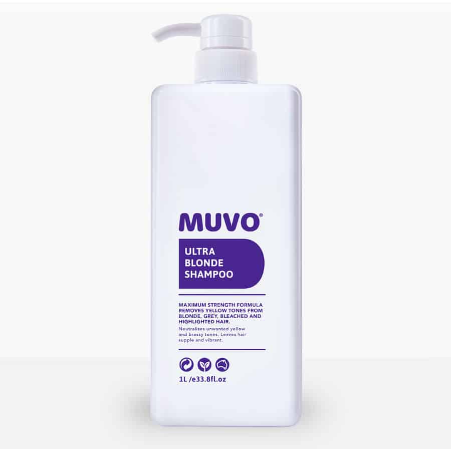 MUVO Ultra Blonde Shampoo 1000ml - Dream Beauty