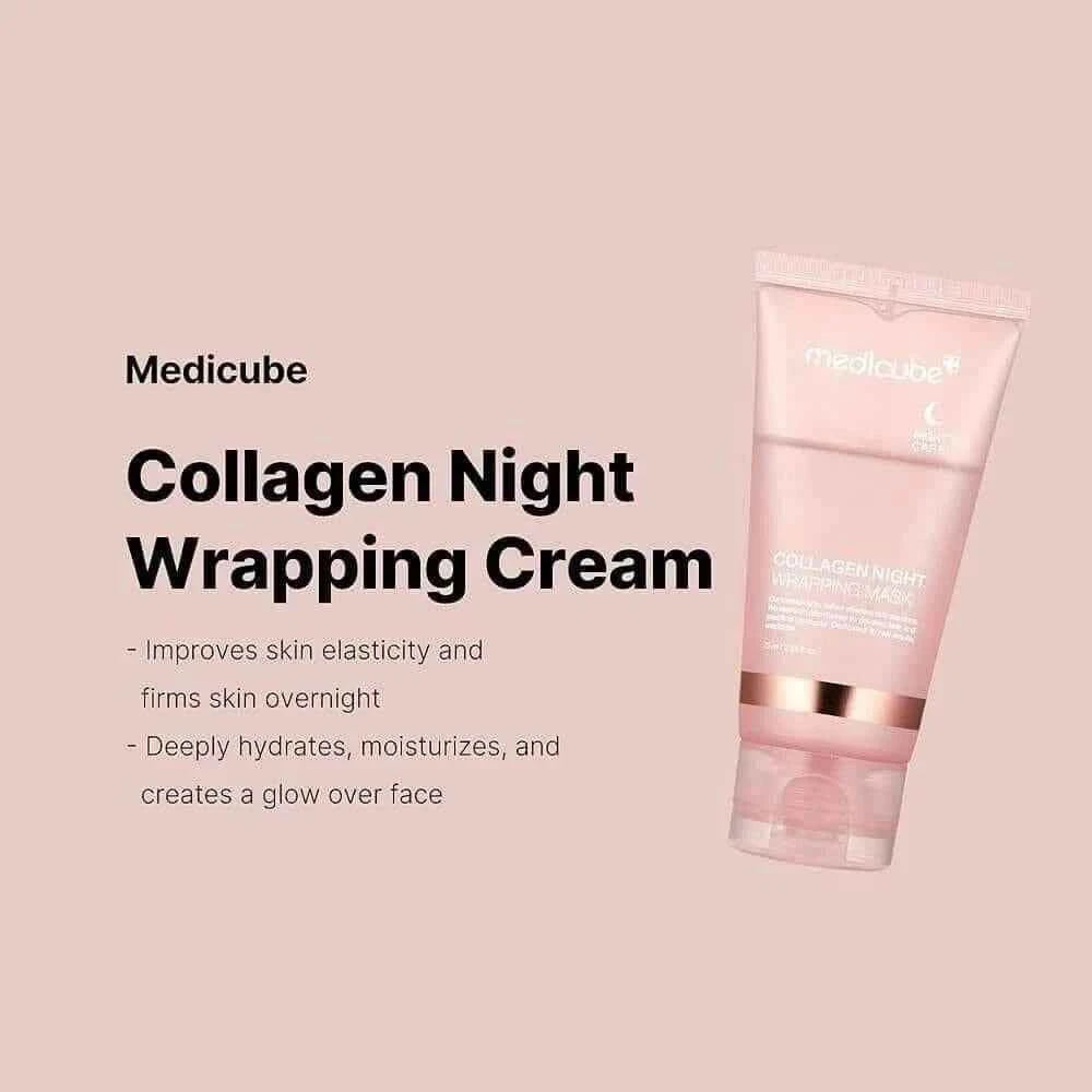 MEDICUBE Collagen Night Wrapping Mask 75ml - Dream Beauty