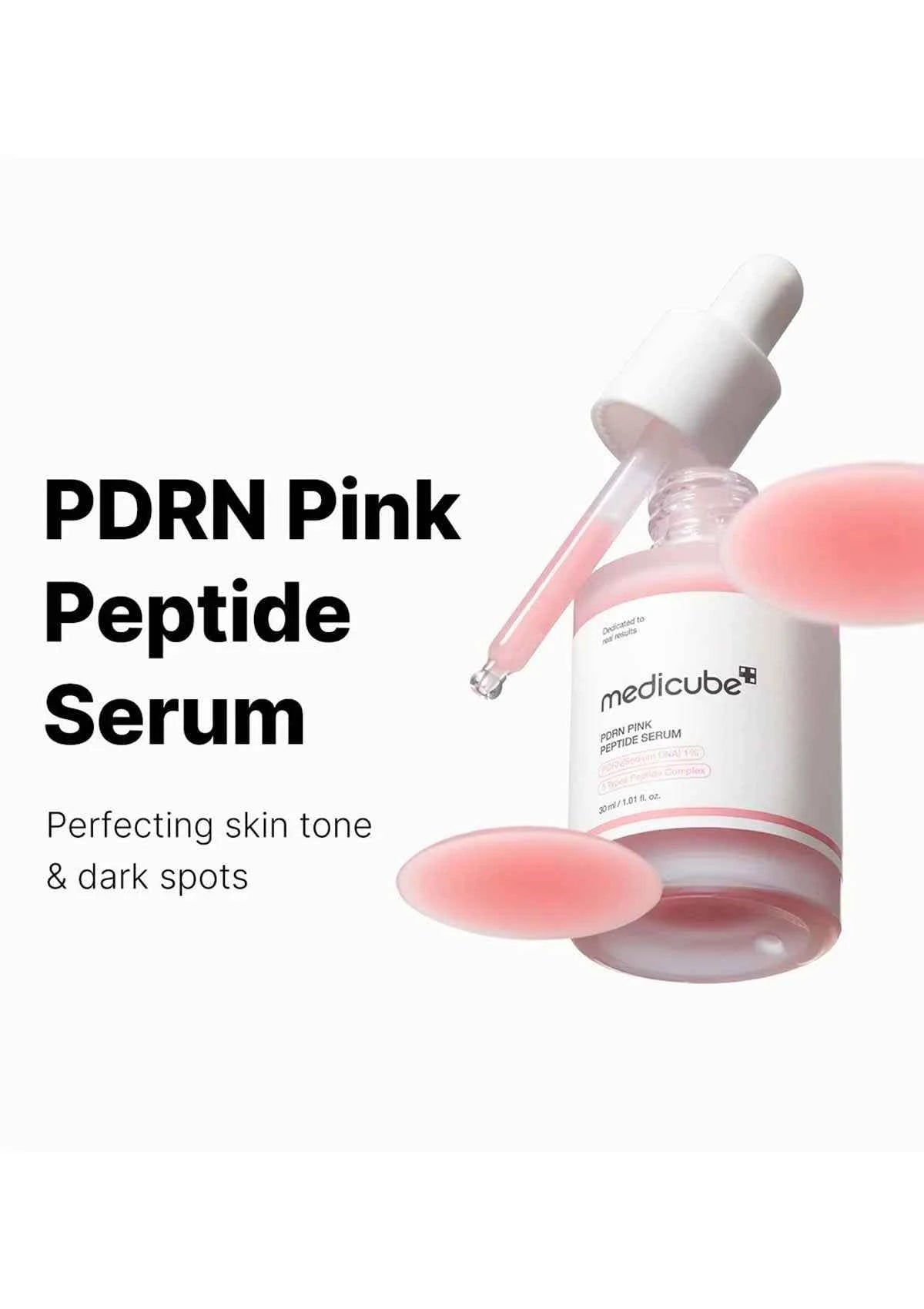 MEDICUBE PDRN Pink Peptide Serum 30ml - Dream Beauty