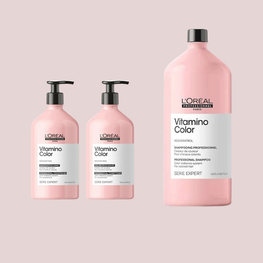 L'Oréal Professionnel Vitamino Color Shampoo &amp; Conditioner Value Pack - Dream Beauty