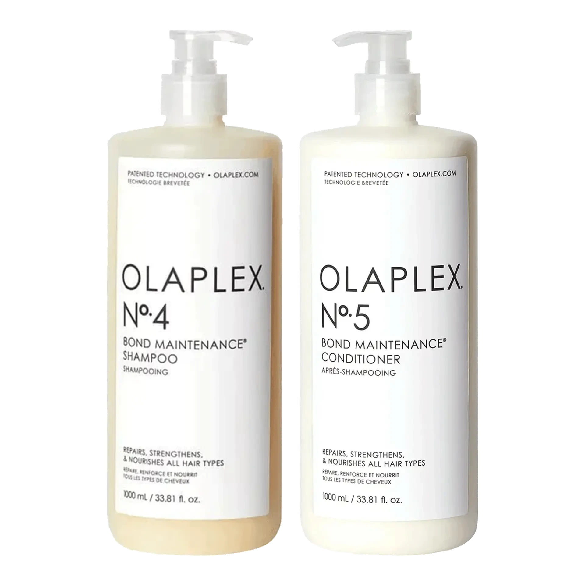 Olaplex Bond Maintenance No.4 Shampoo and No.5 Conditioner 1000ml