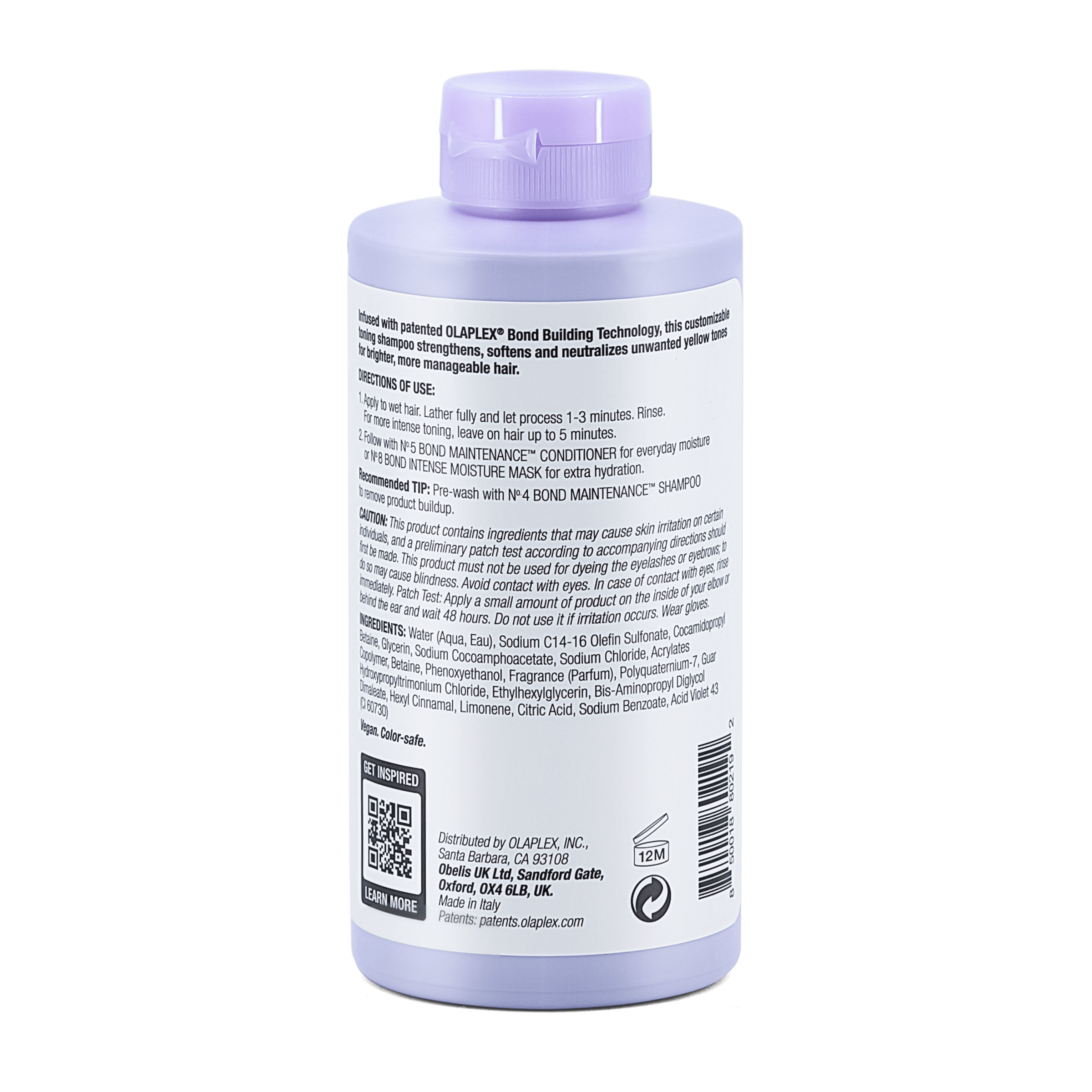 Olaplex No.4P Blonde Enhancer Toning Shampoo 250ml