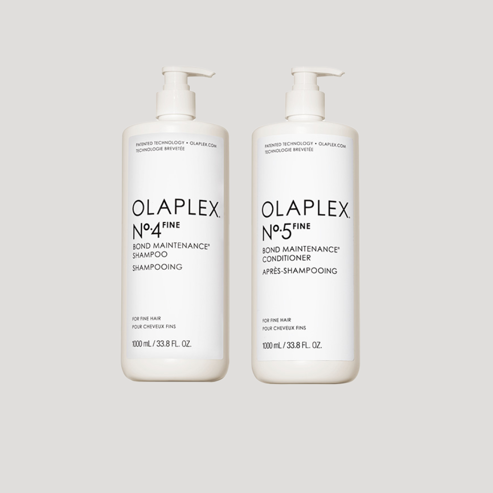 Olaplex No.4FINE Bond Maintenance Shampoo and 5FINE Conditioner Duo 1000ml